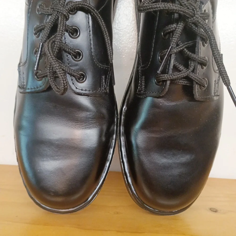 THOROGOOD Black Derby Shoes USPS Issue 834-6145 Men's Size 10.5 M